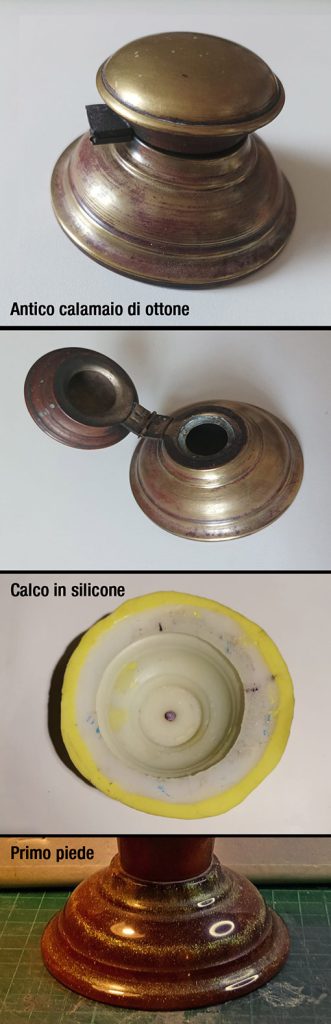 Calco dal calamaio x primo piede