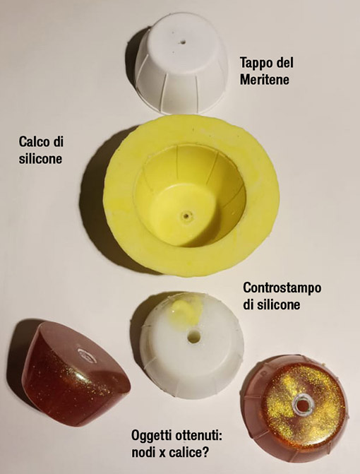 Calco tappo di Meritene x nodi