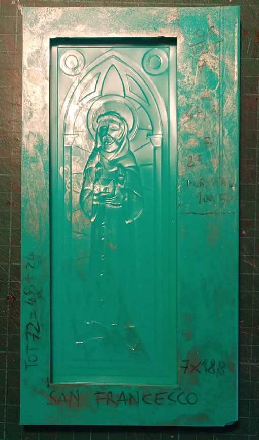 Stampo in Silicone del San Francesco